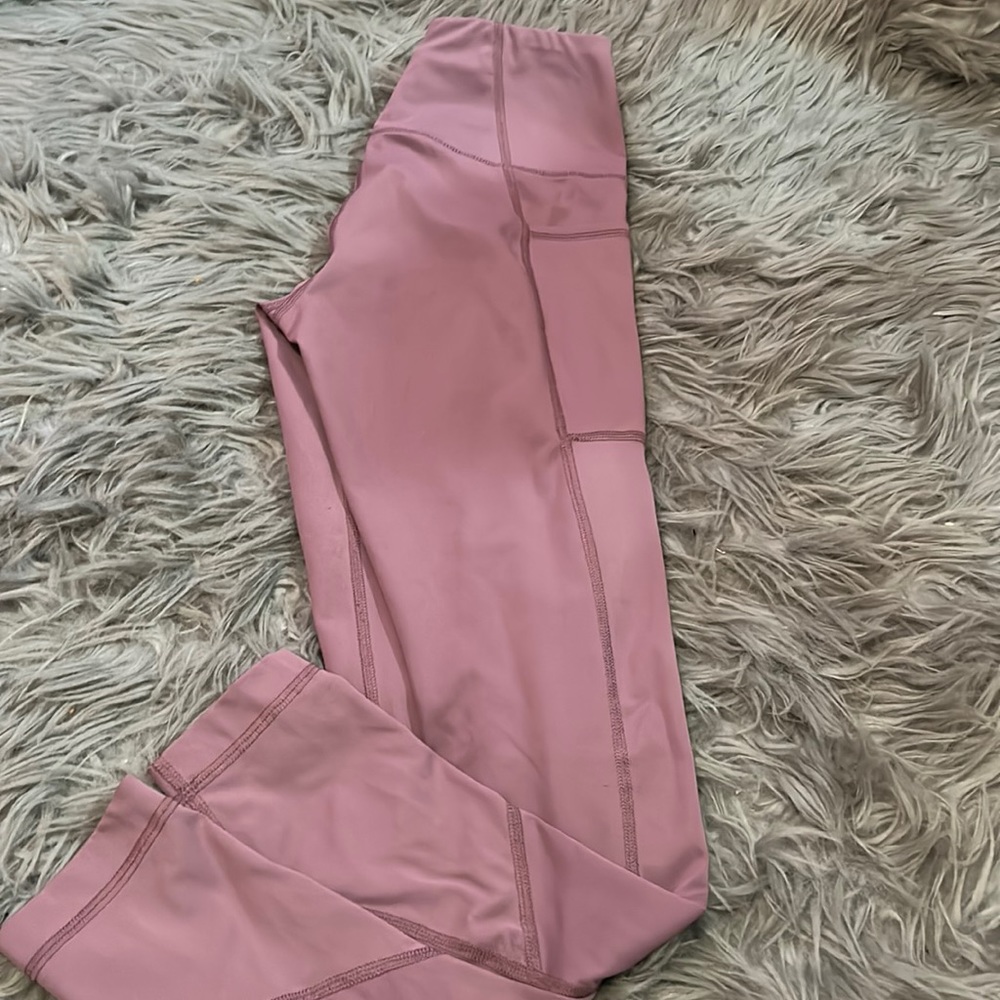 mauve leggings